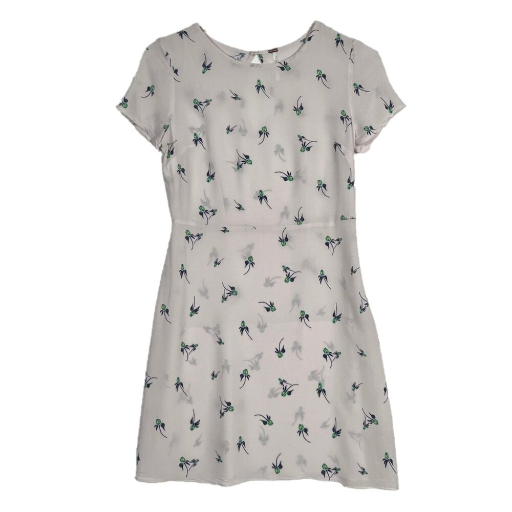 Free People Floral Sheer Slip Dress Size 2